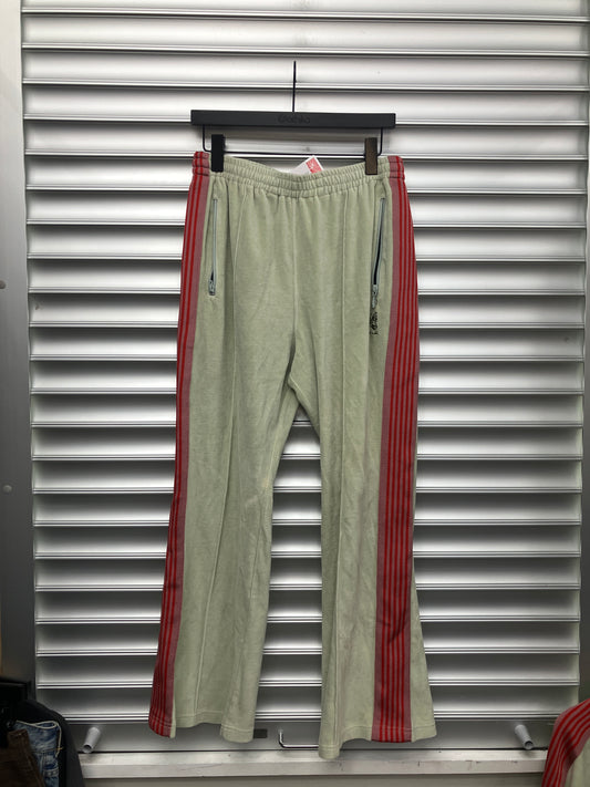 Needles Sage Green/Red Sweatpants - L