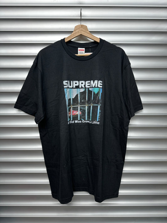 Supreme Black Dog Cage Tee - L**