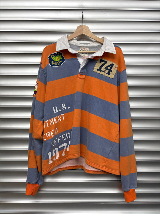 74 Striped Rugby - M