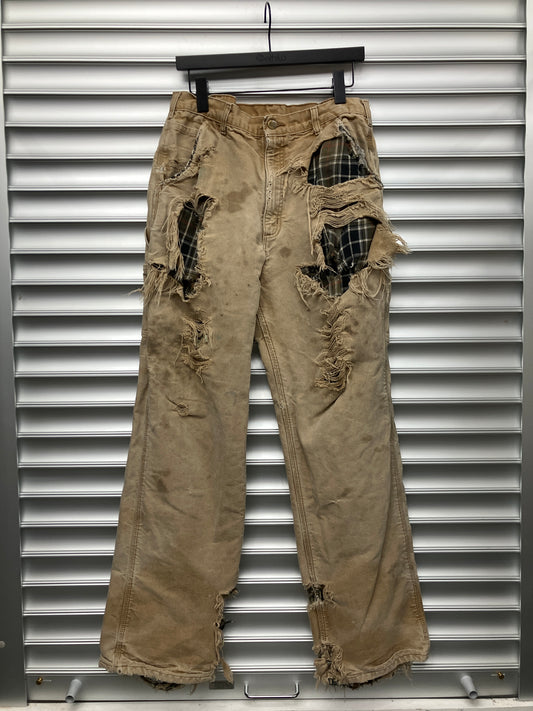 Vintage Thrashed Carhartt Pants - 34
