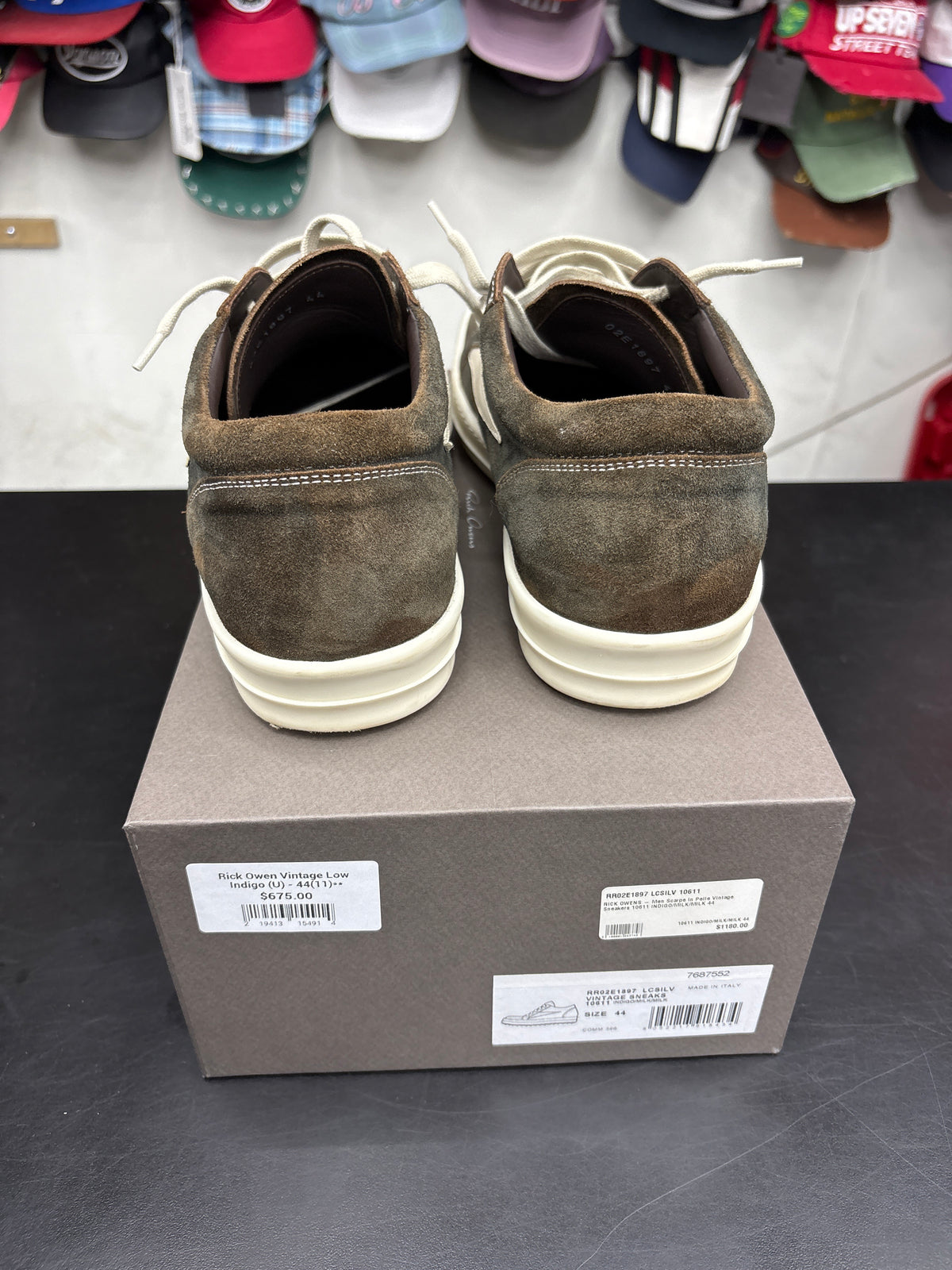 Rick Owen Vintage Low Indigo (U) - 44(11)**