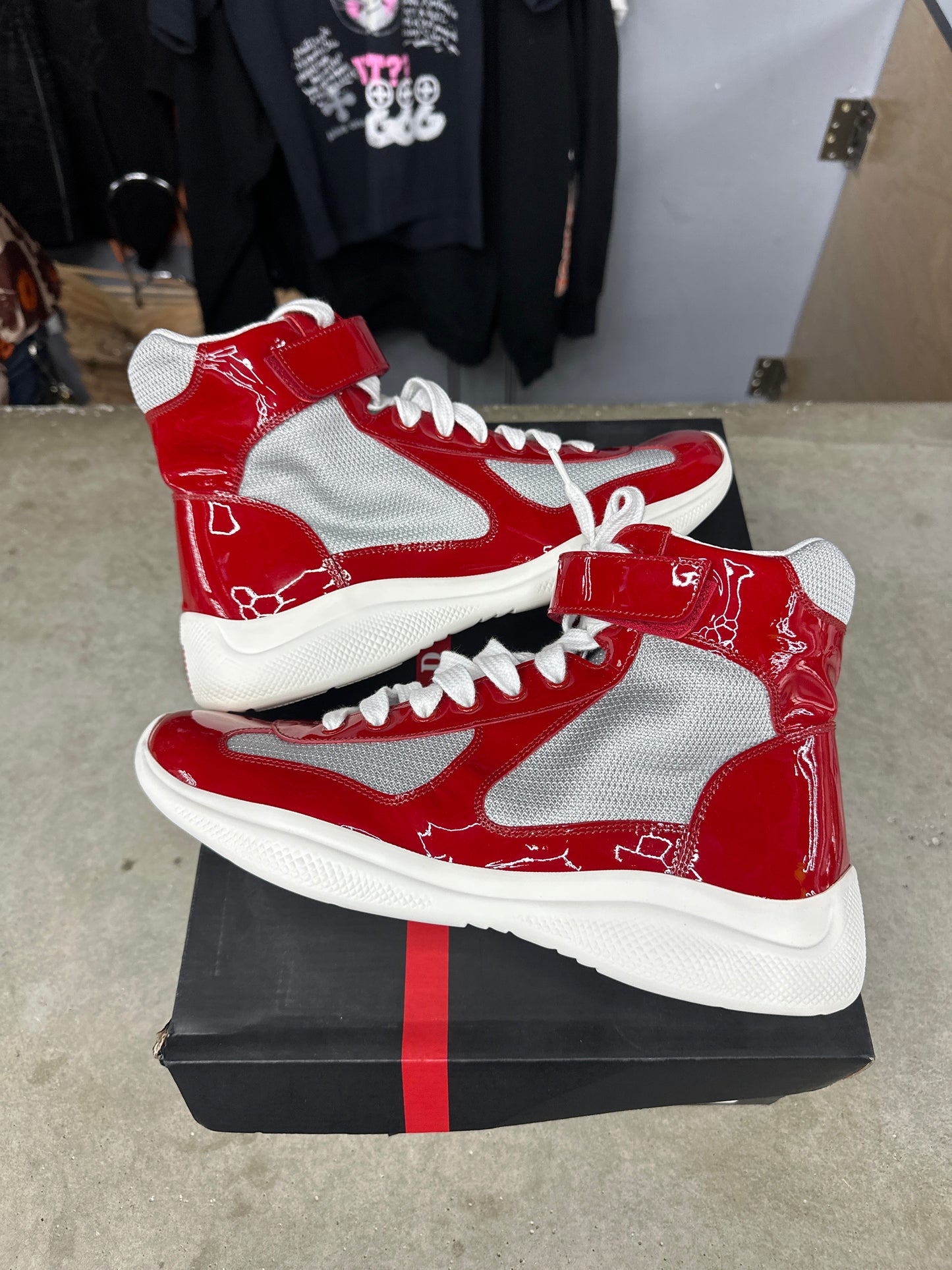 Prada American Cup High Red (U) - 10M