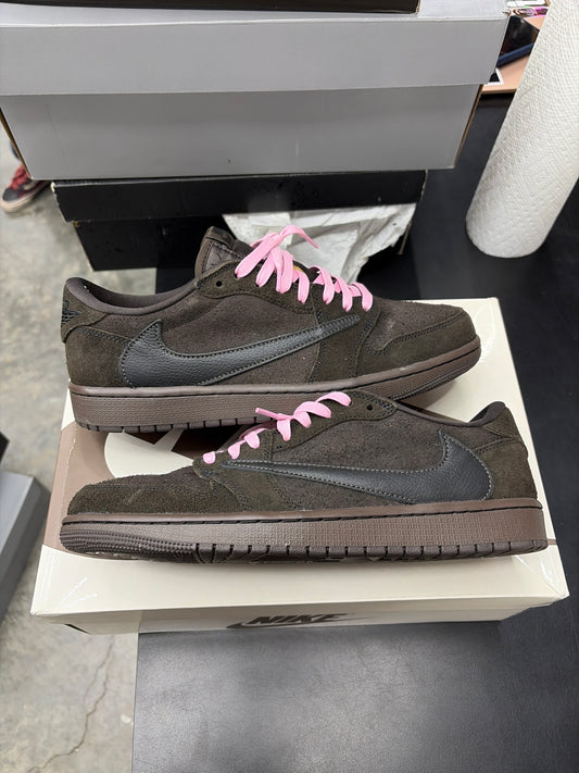 AJ1 Low Travis Scott Velvet Brown (U) - 9.5M