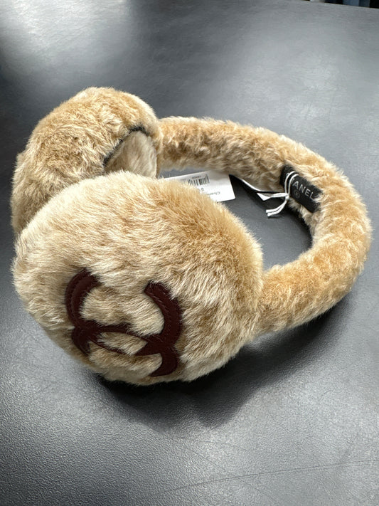Chanel Brown Ear Muffs**