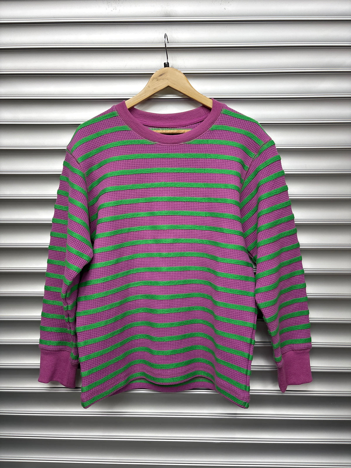 Aris Tatalovich Pink Striped Thermal - L**