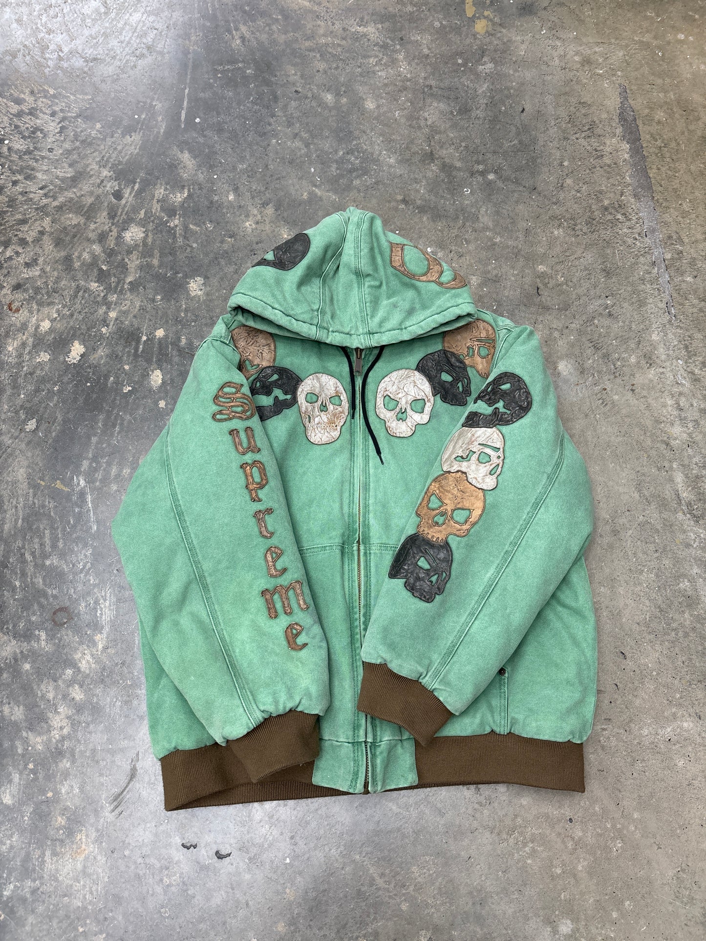 Supreme Great China Wall Carhartt Jacket - XL