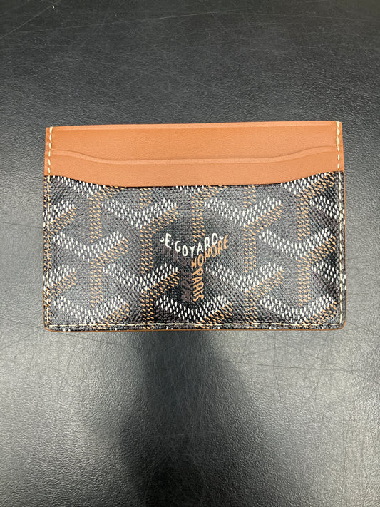 Goyard Brown Card Holder