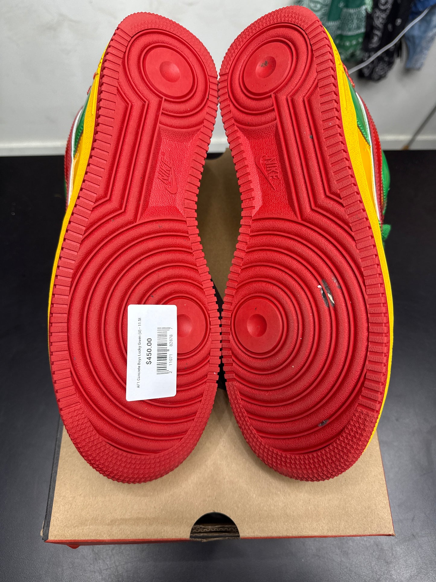 AF1 Concrete Boys Lucky Green (U) - 11.5M