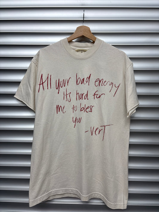 Vertabrae Bless You Tee - S