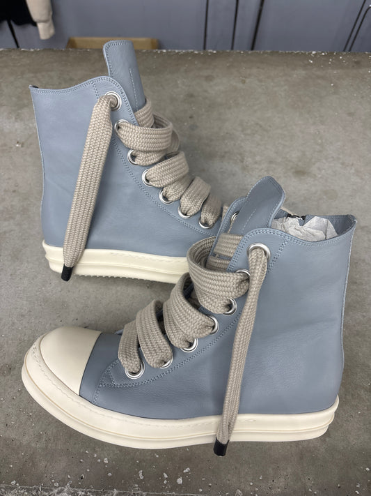 Rick Owen Ramone High Jumbo Lace Pale Blue - 44(11) (NB)