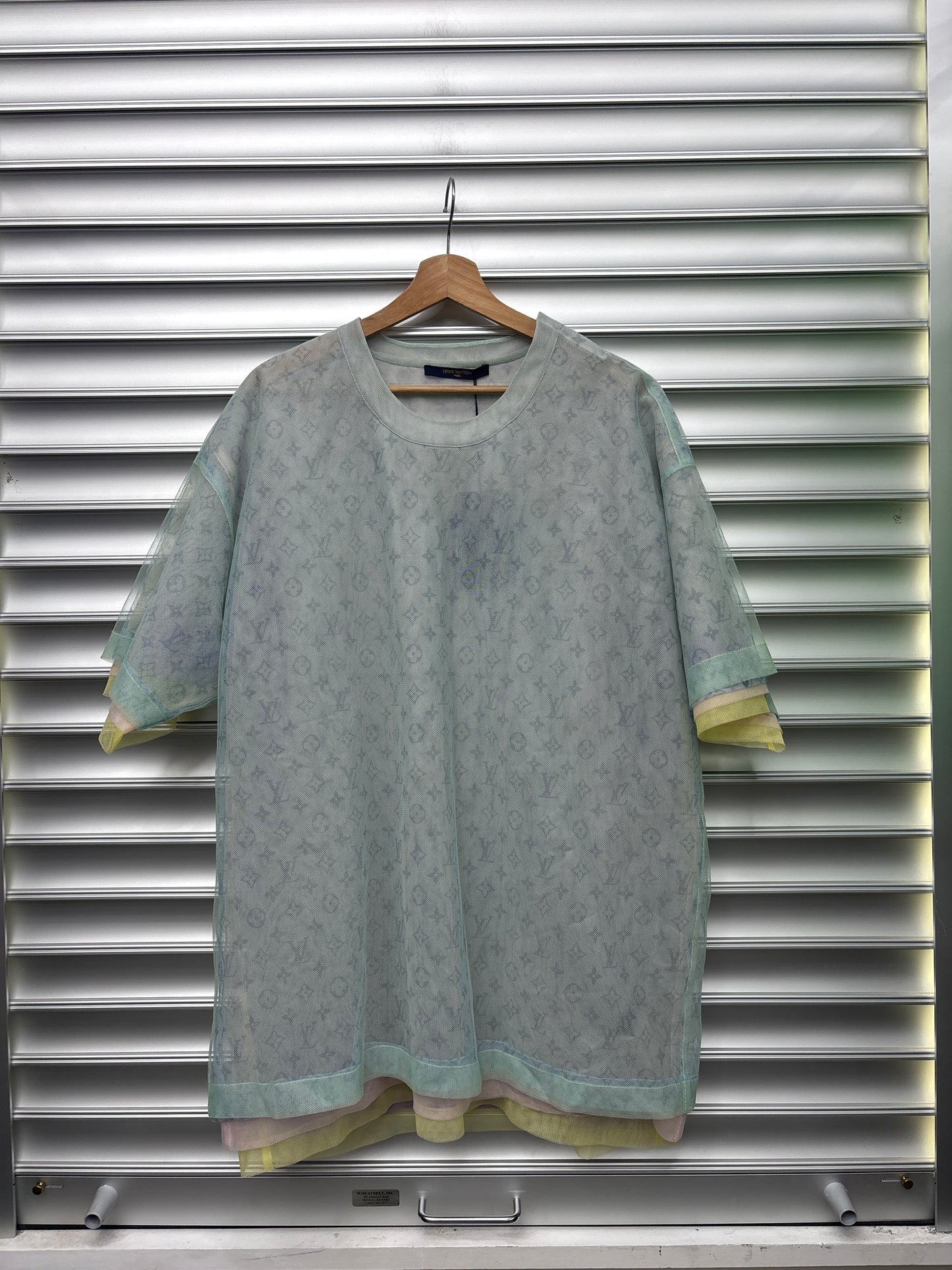 Louis Vuitton Monograme Tulle Tee - XL