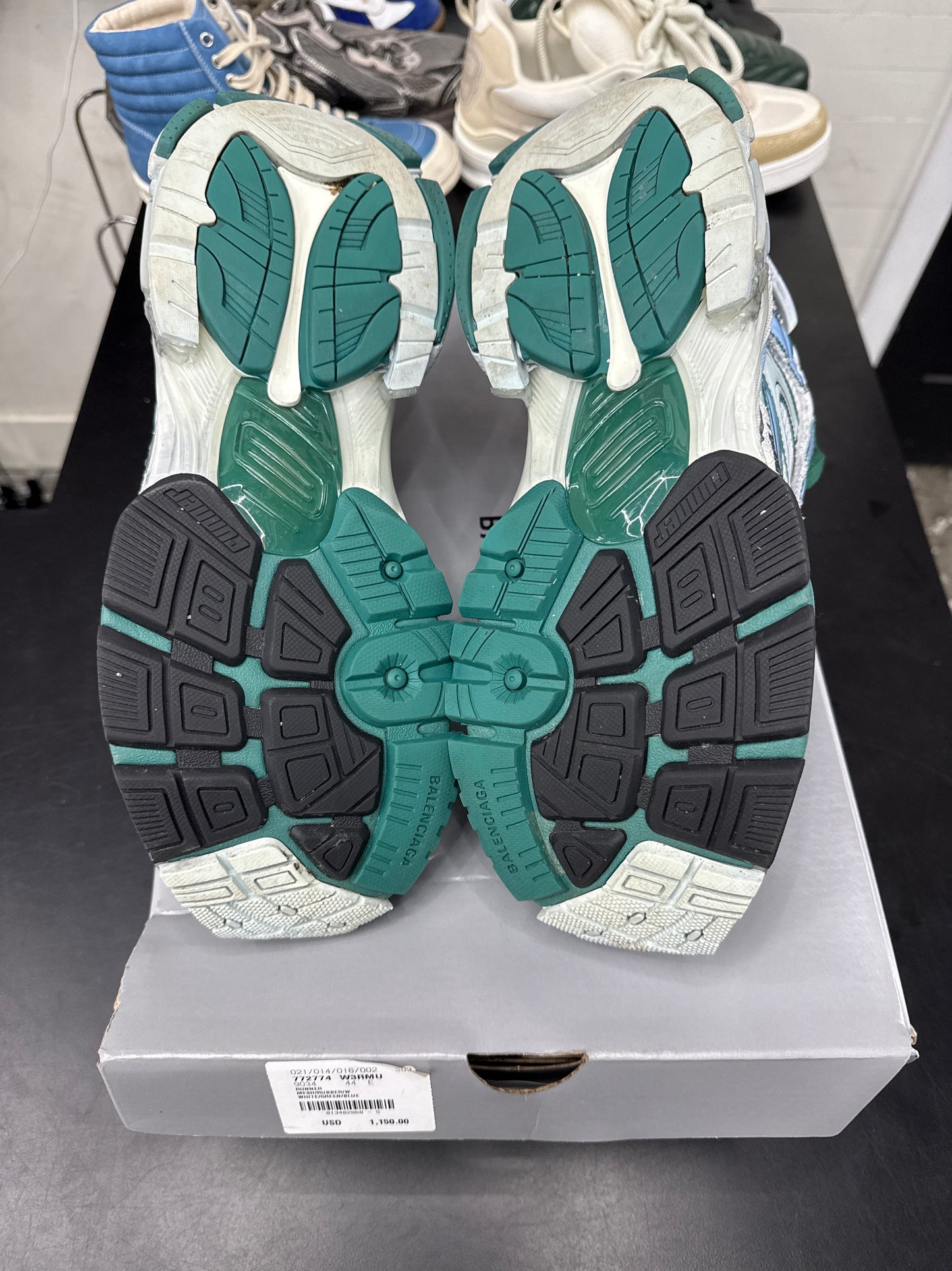 Balenciaga Runner Cyan (U) - 44(11)