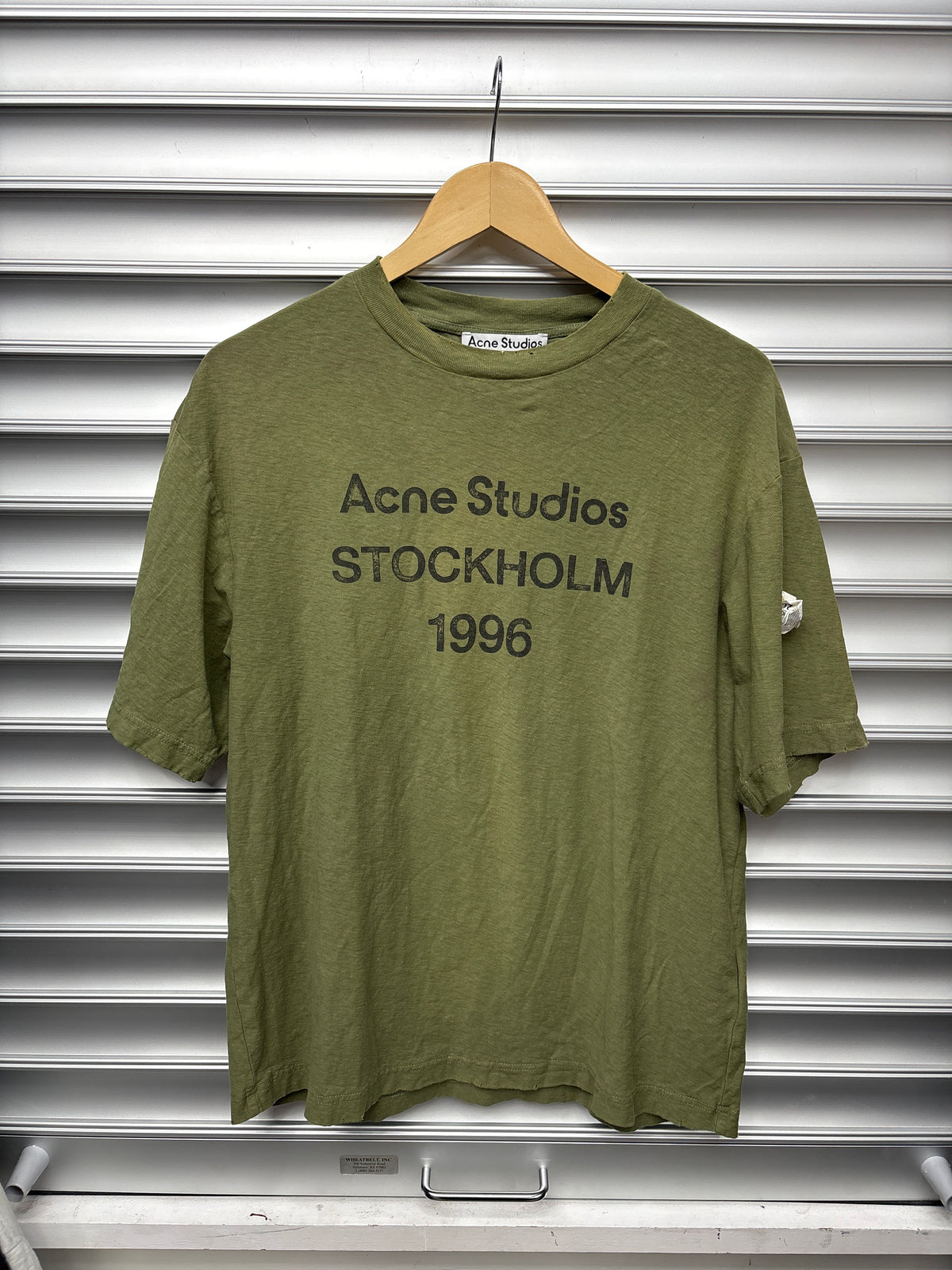 Acne Studios Green Tee - XS**