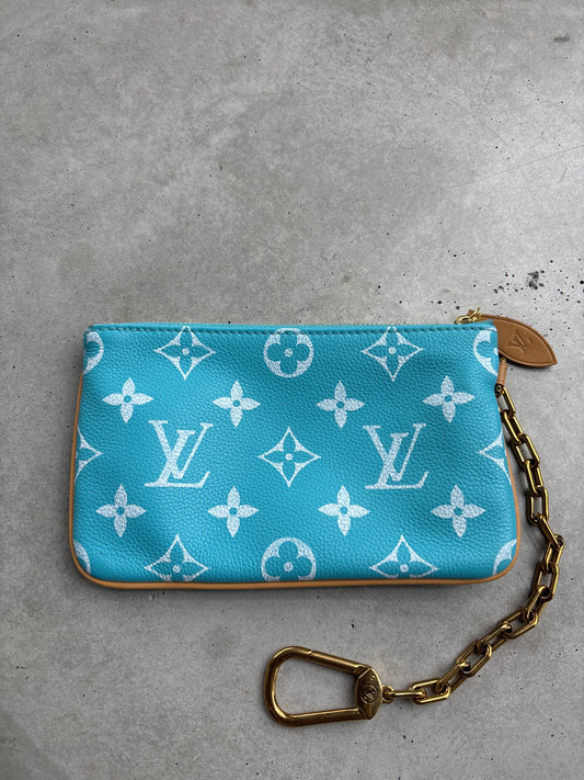 Blue Louis Pouch
