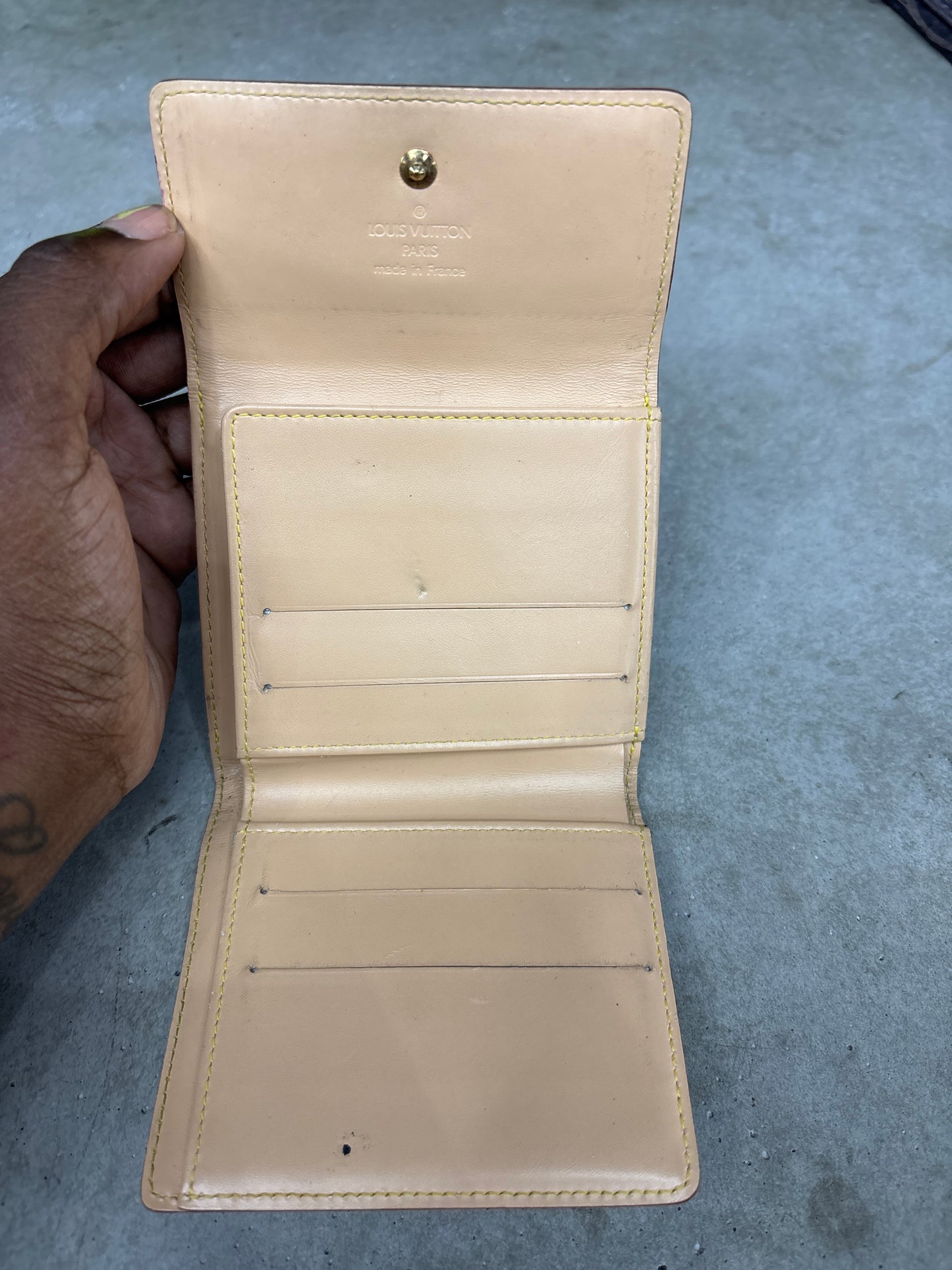 Louis Vuitton Murakami Black Wallet