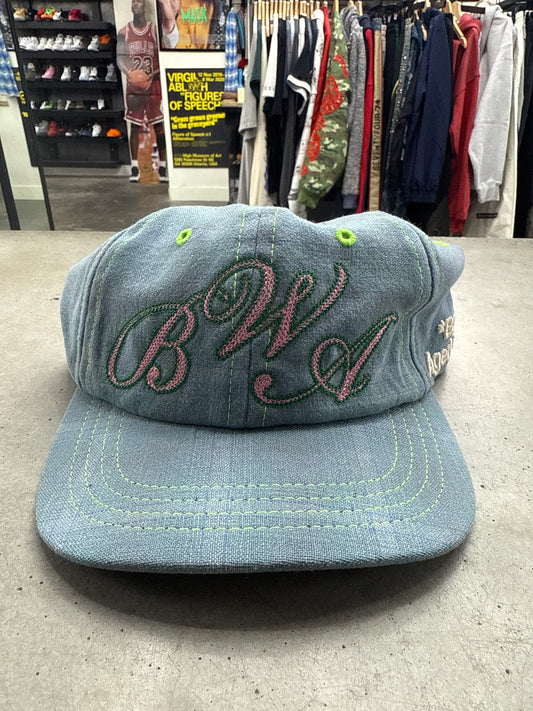 Better With Age Blue Plaid Hat