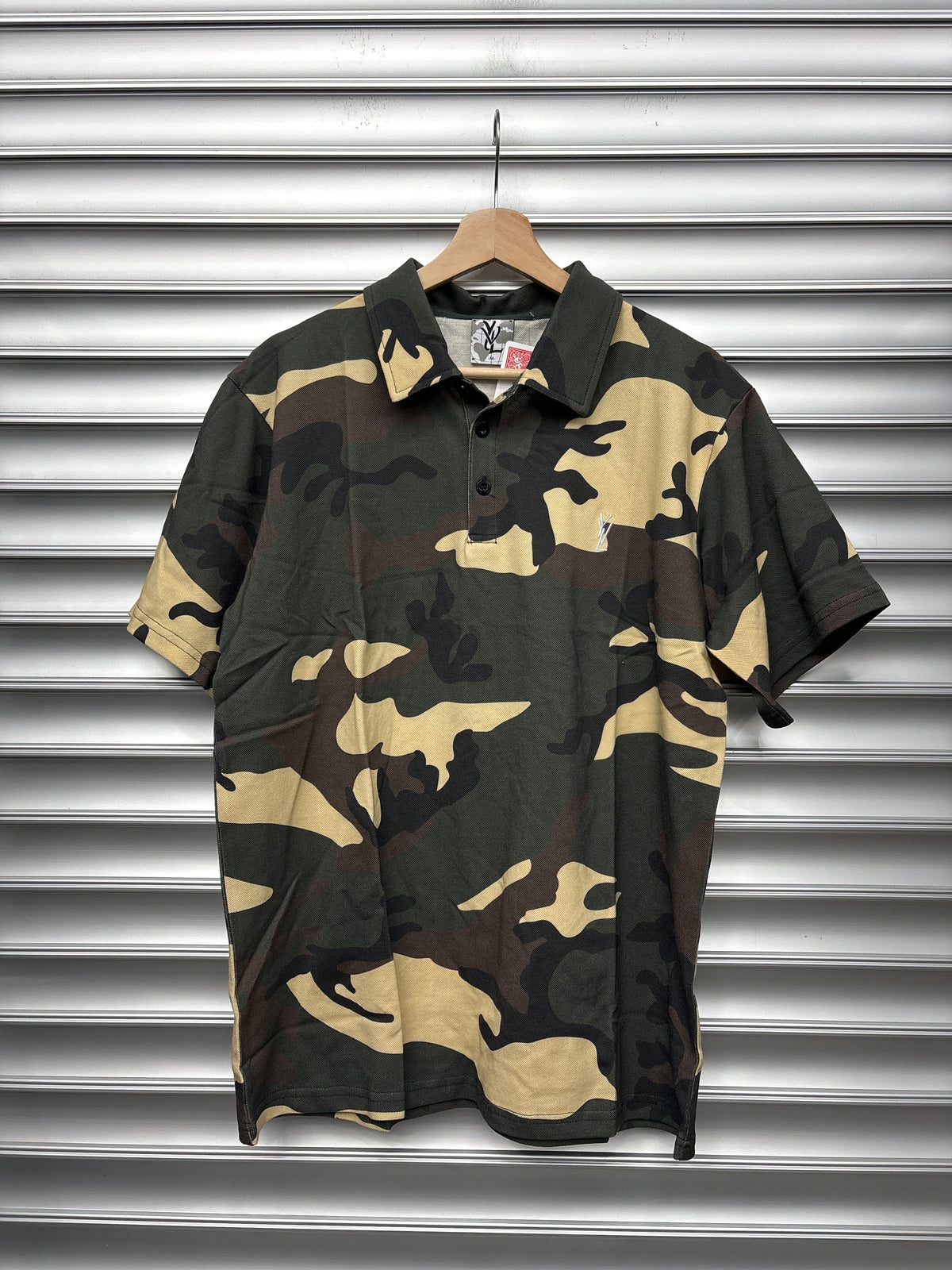 YVL Camo Polo - M **