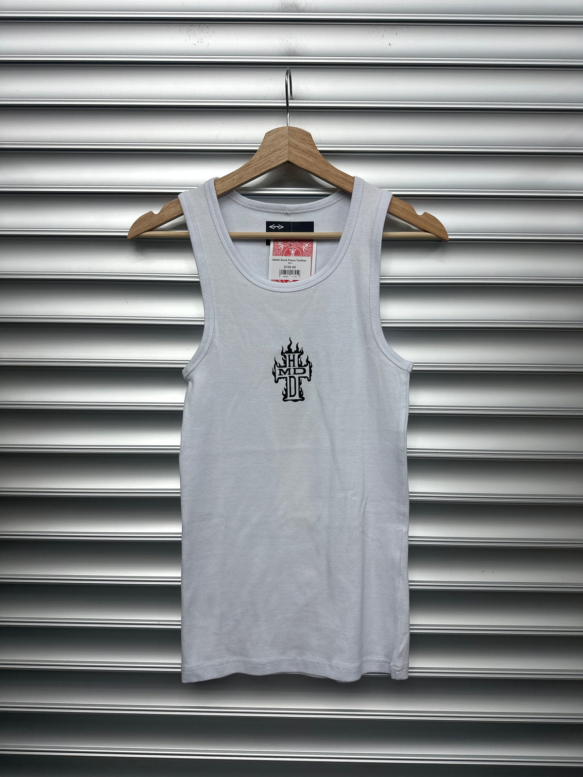 HMDD Black Flame Tanktop - XL**