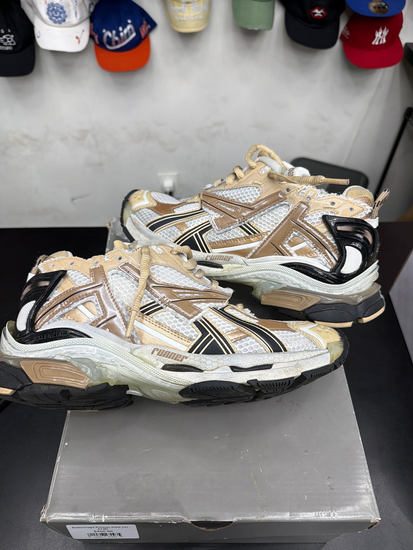 Balenciaga Runner Gold (U) - 41(8)