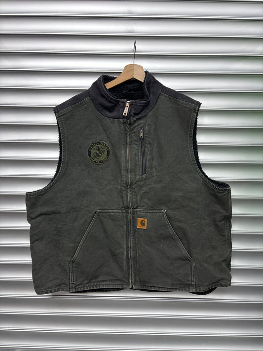 Vintage Carhartt Patchwork Vest - 2XL