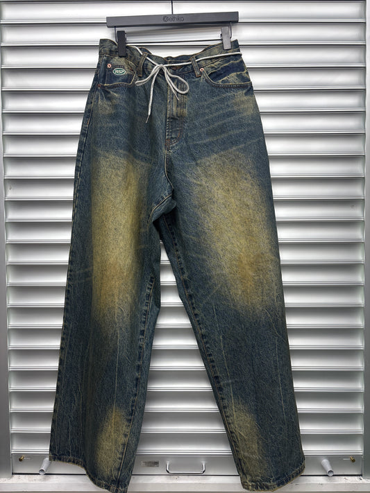 Raspberry Hills Acid Wash Denim - S