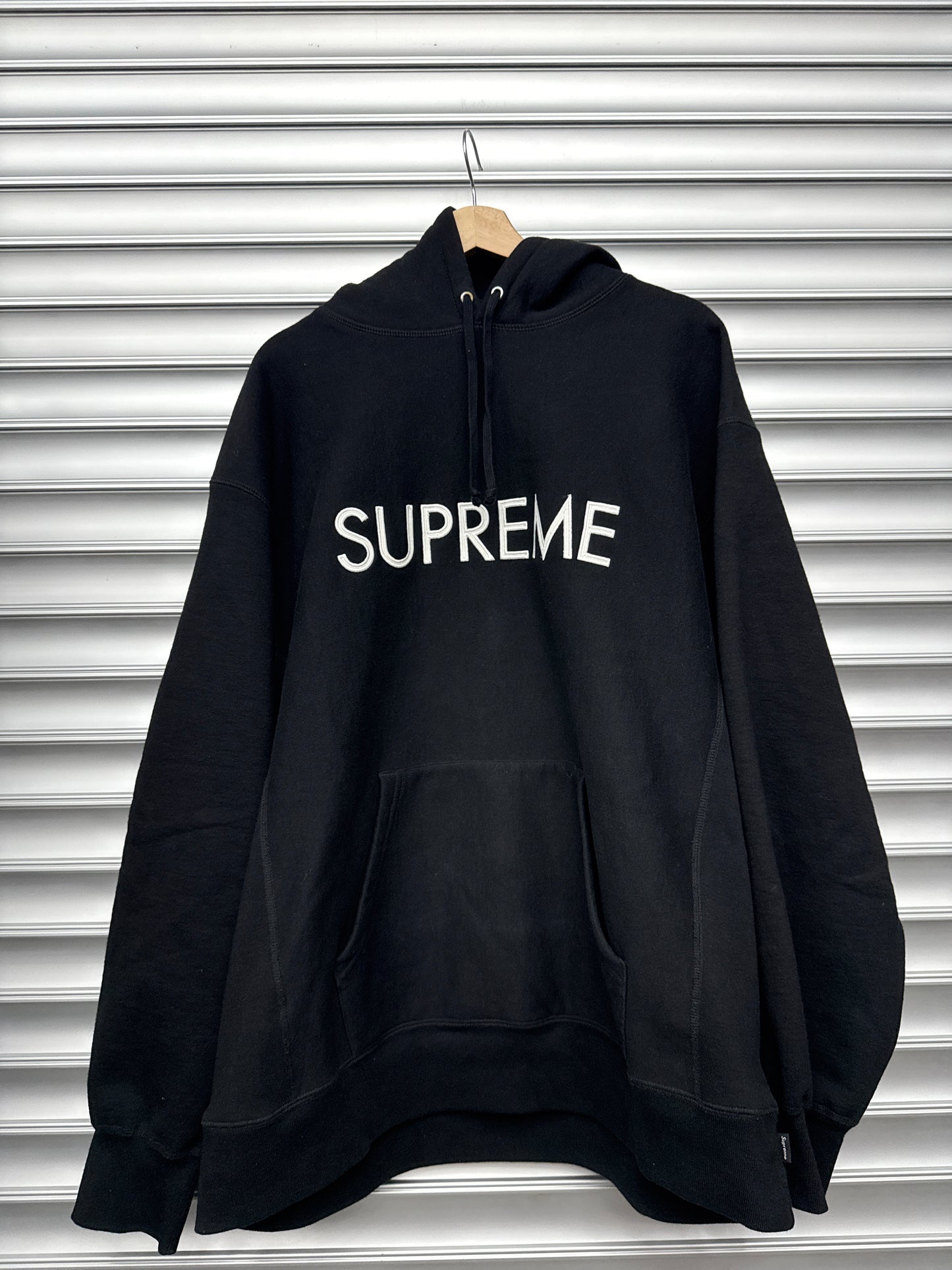 Supreme Bold Font Hoodie - XL