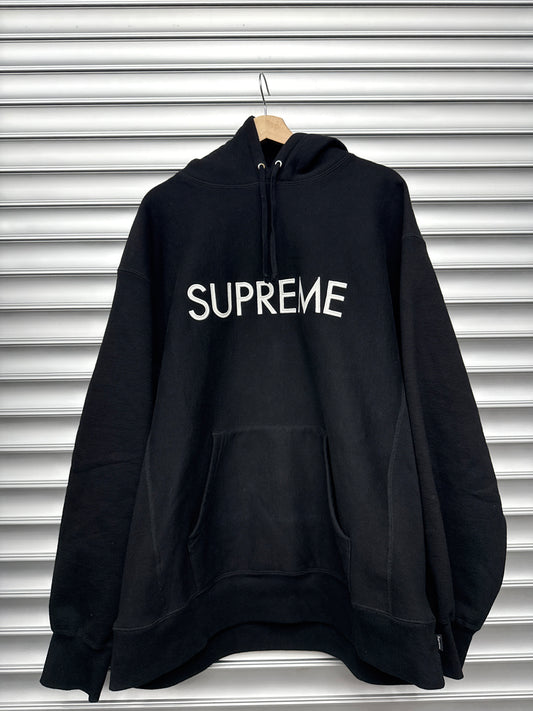 Supreme Bold Font Hoodie - XL