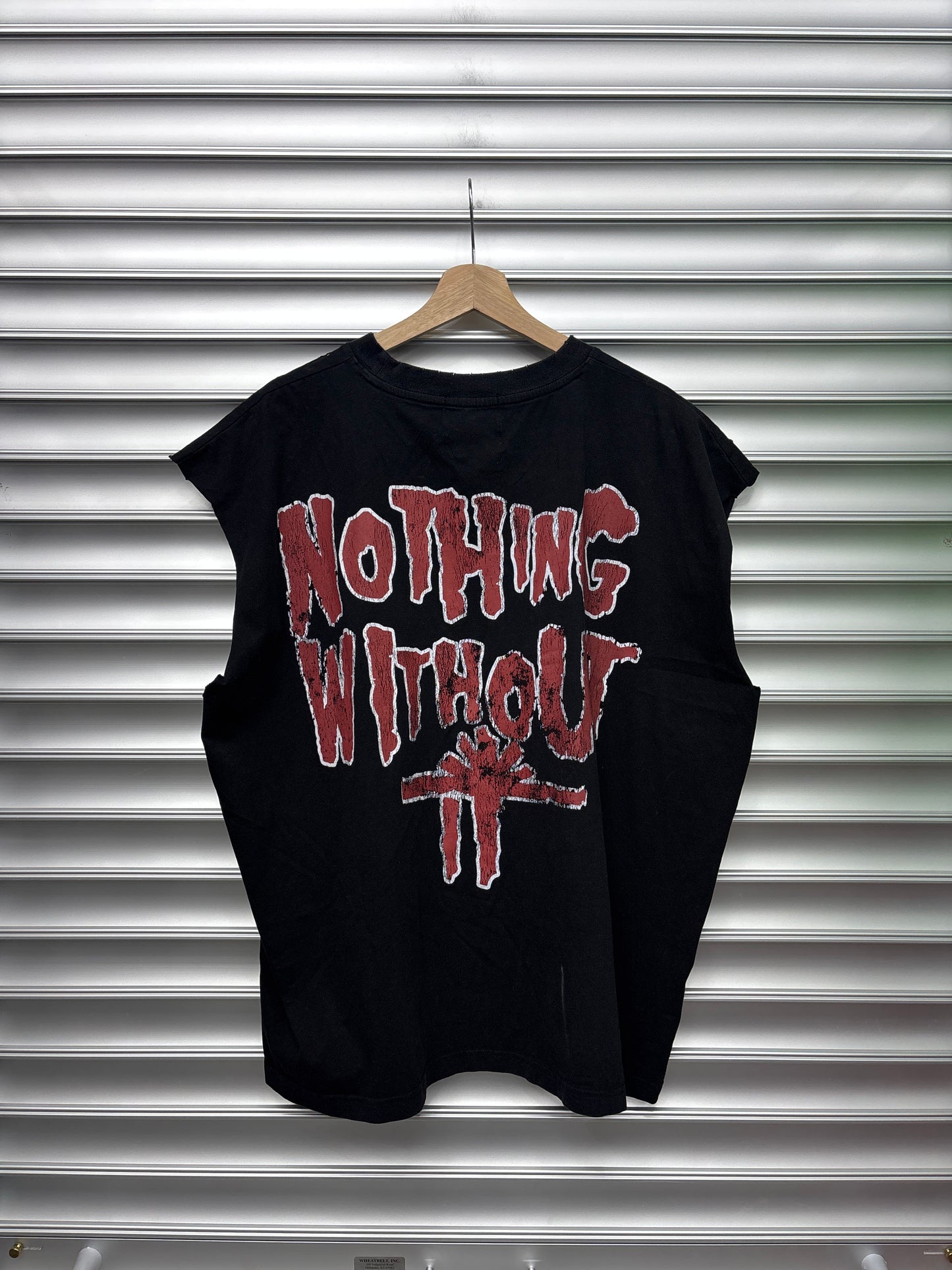 Vertabrae Cut Off Tee - XXL