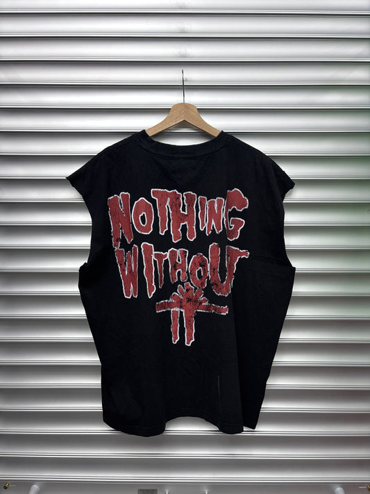 Vertabrae Cut Off Tee - XXL