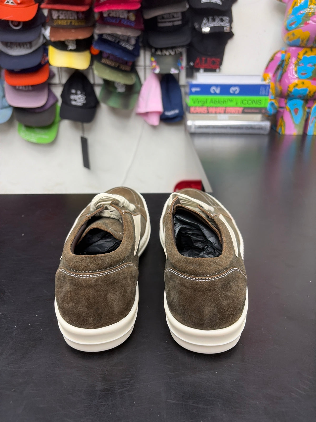 Rick Owen Vintage Brown Suede - 44(11) (NB)**