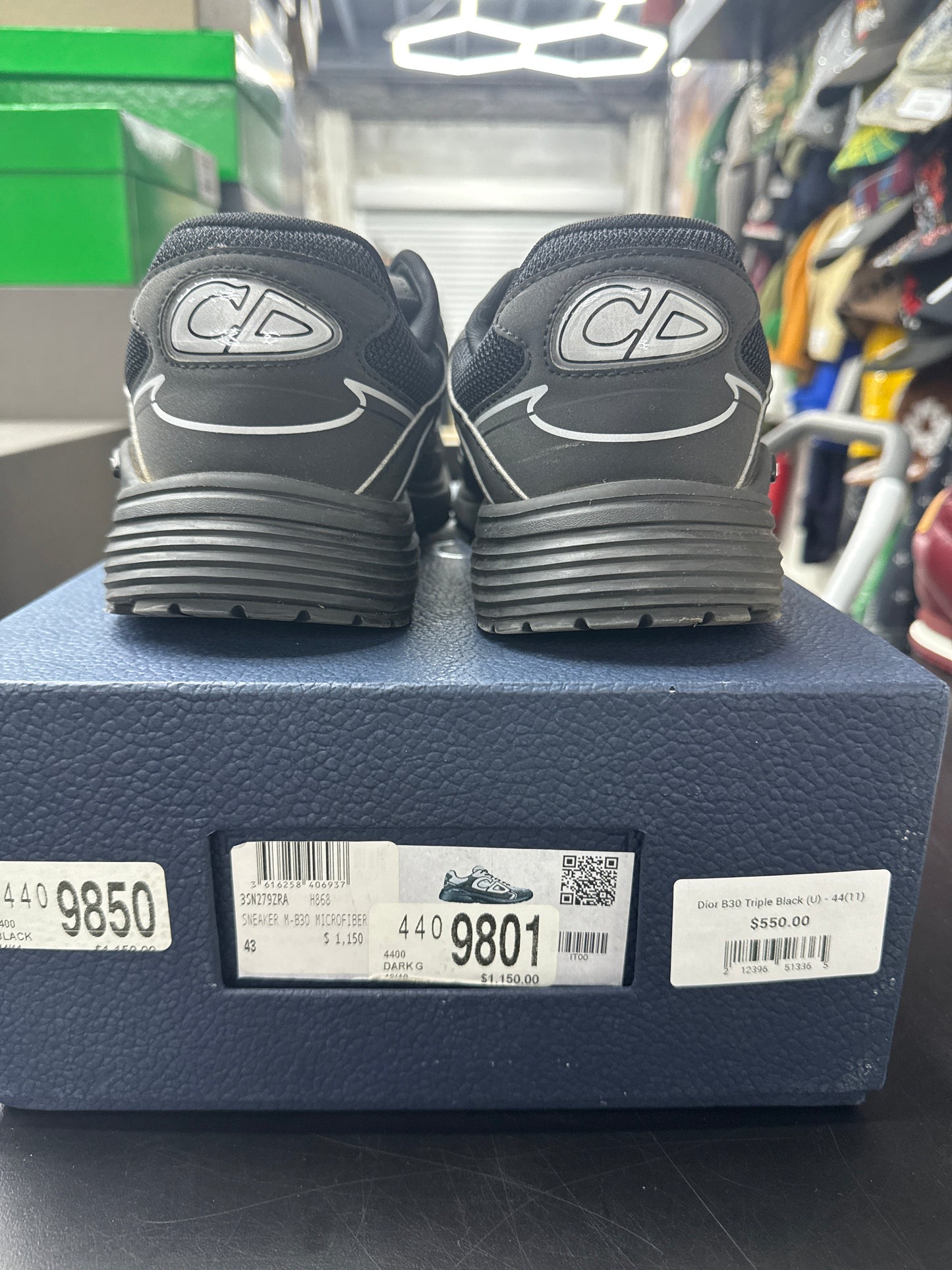 Dior B30 Triple Black (U) - 44(11)