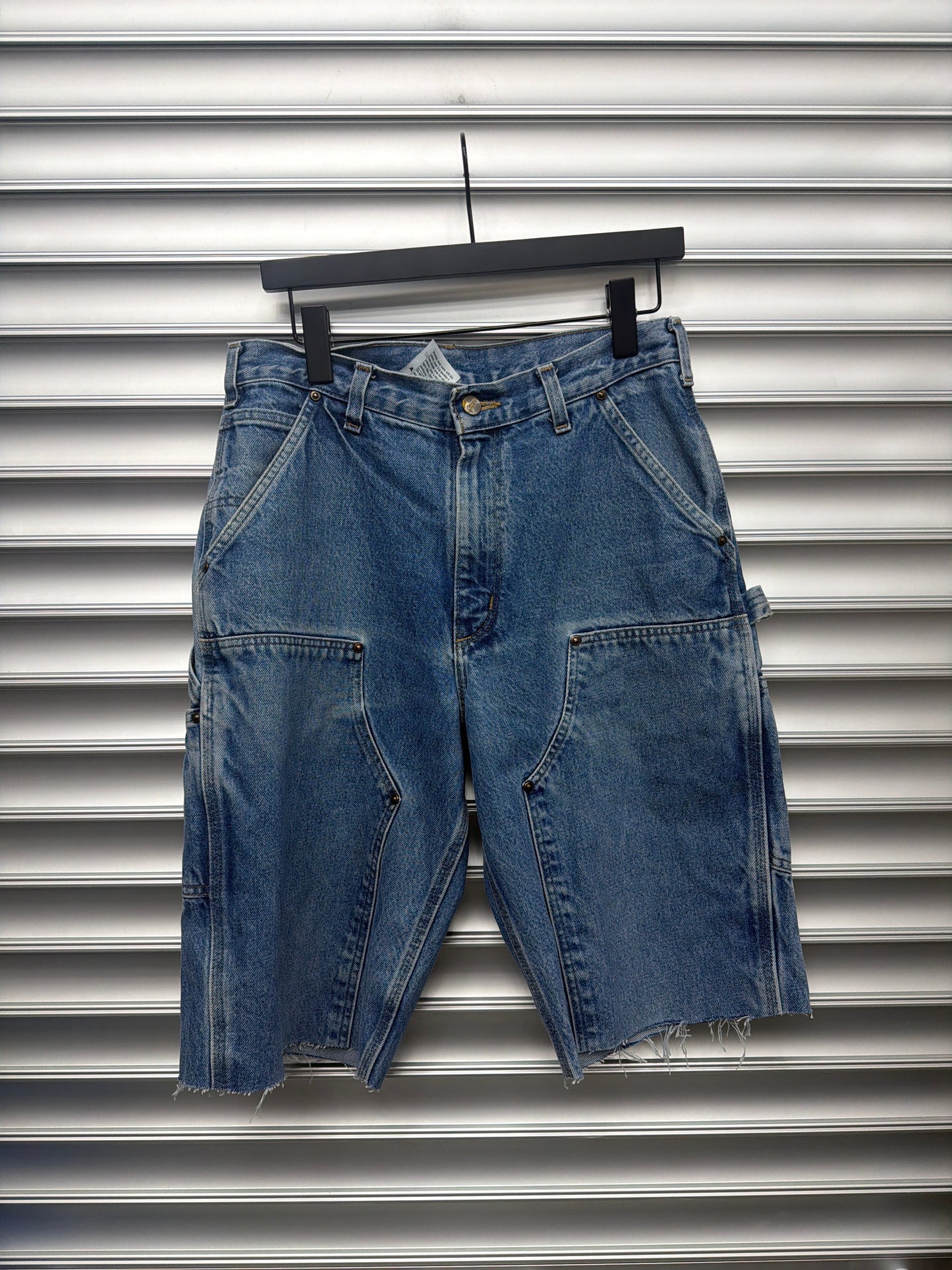 Vintage Carhartt Denim Double Knee Shorts - 30