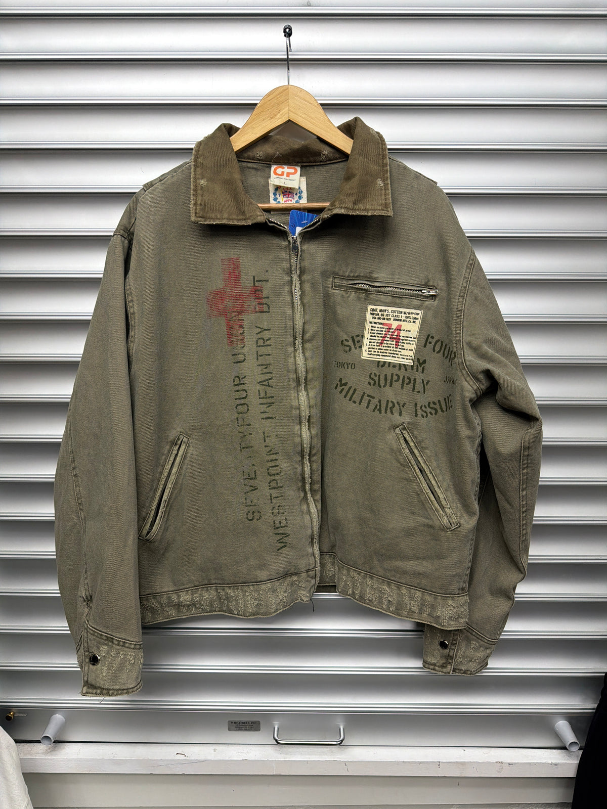 74 Infantry Work Jacket - L**