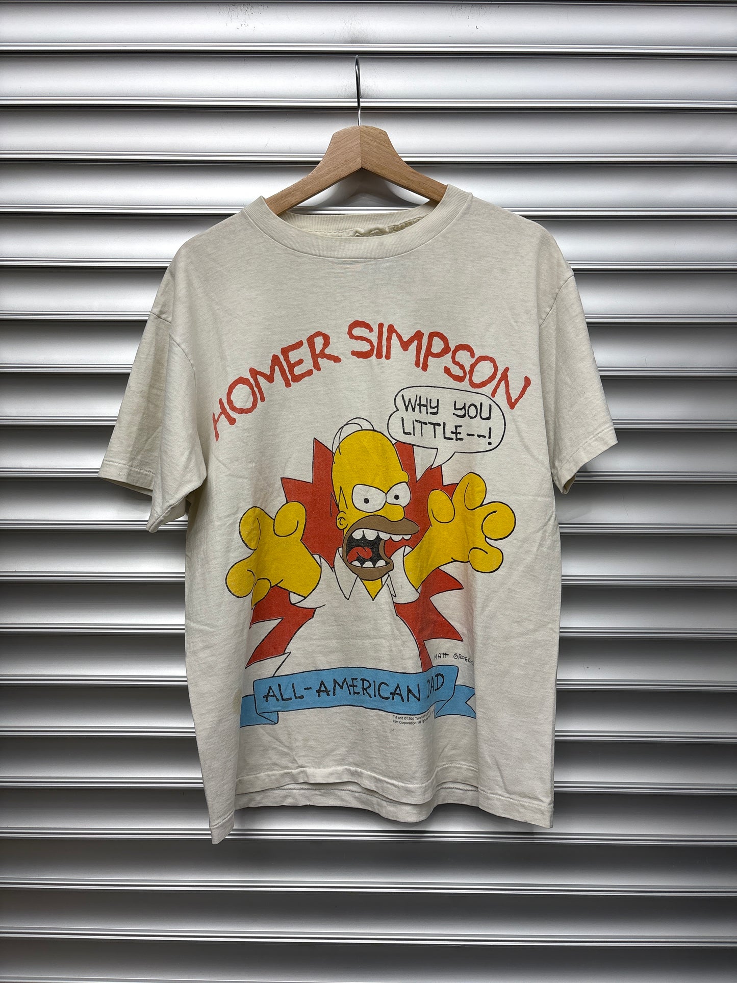 Vintage Homer Simpson Tee - L