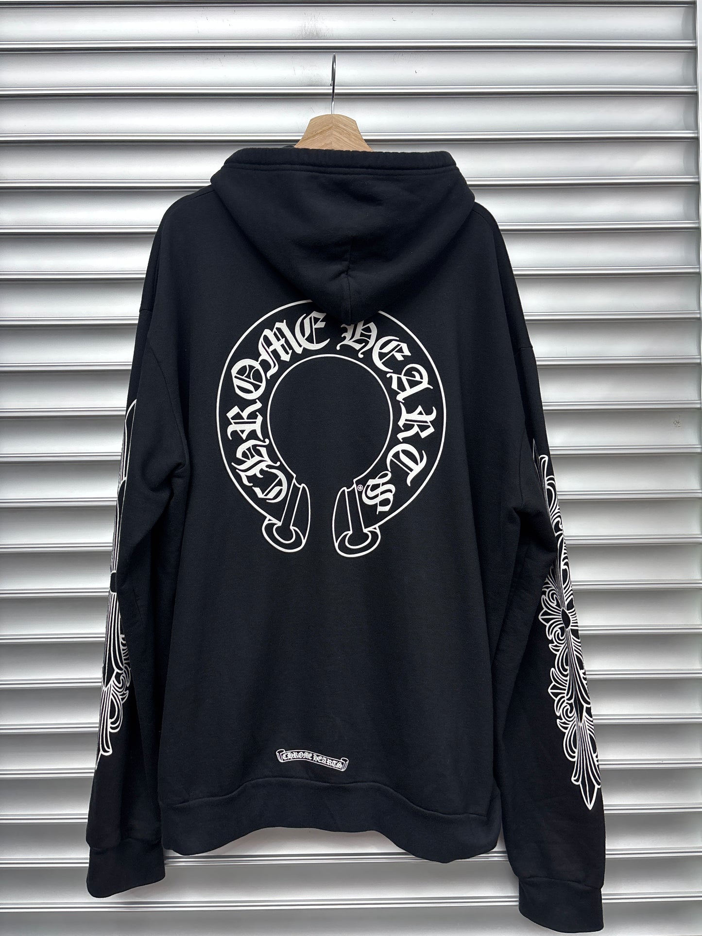 Chrome Hearts Horseshoe Zip Up Hoodie - XL