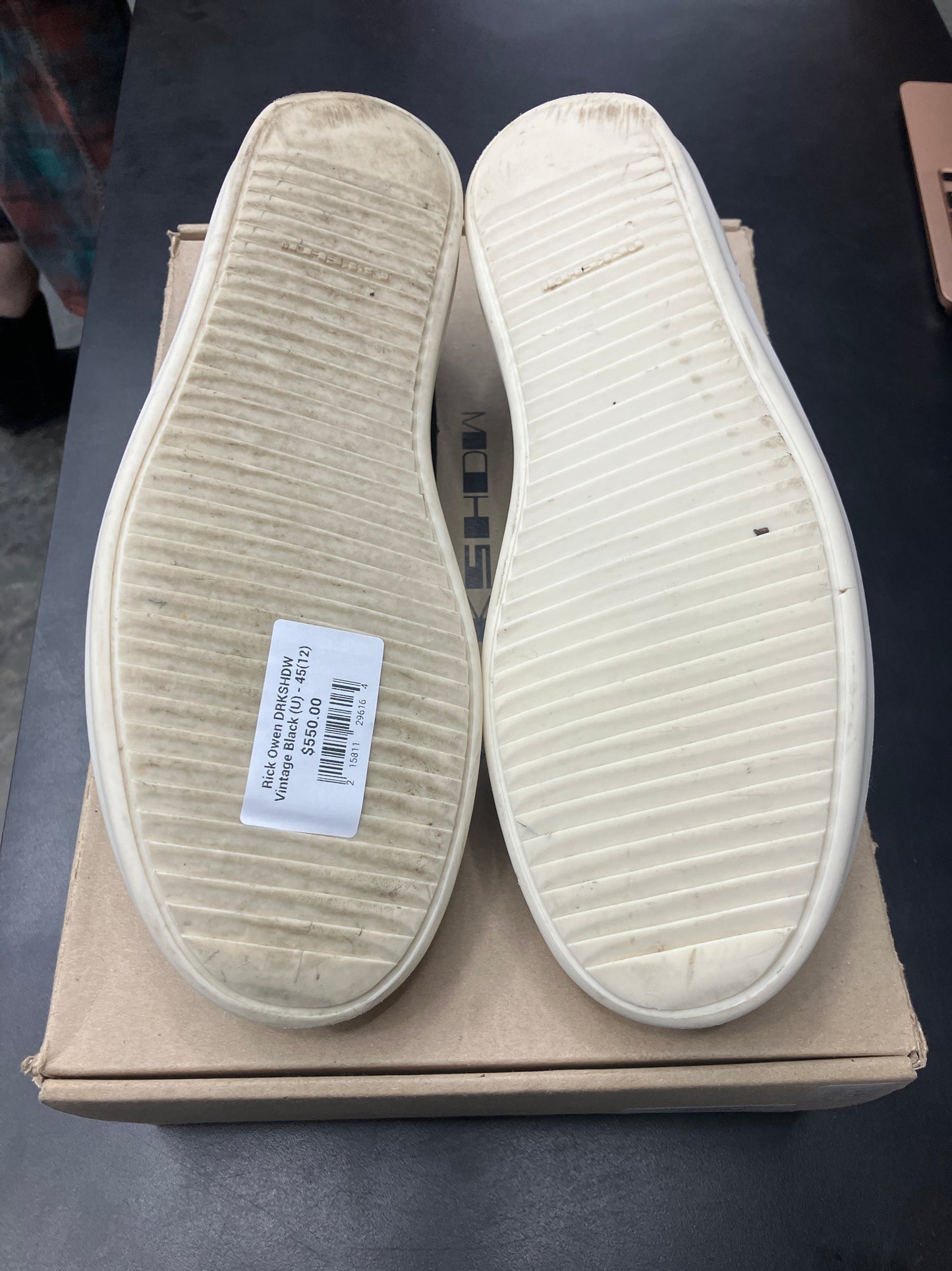 Rick Owen DRKSHDW Vintage Black (U) - 45(12)