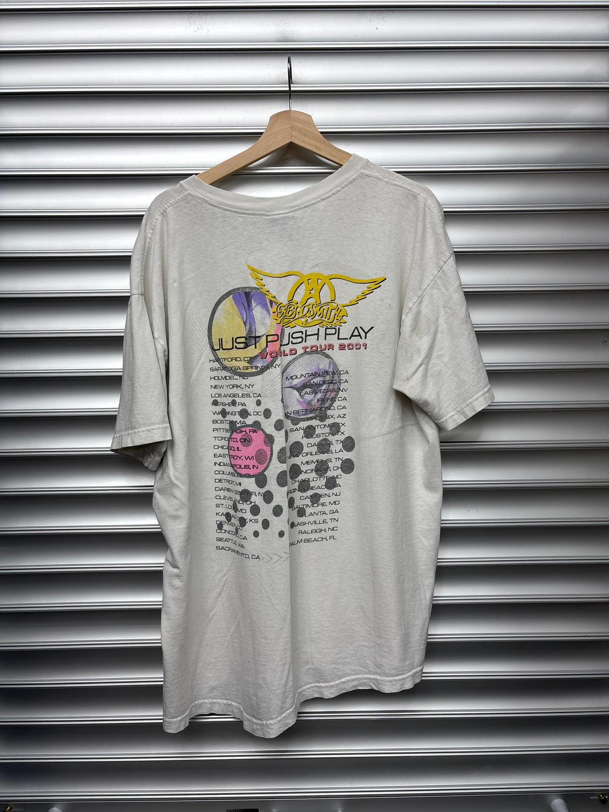 Vintage Aerosmith Band Tee - XL**