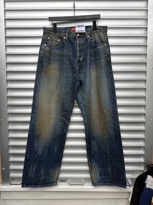 Supreme Dark Denim - 34**