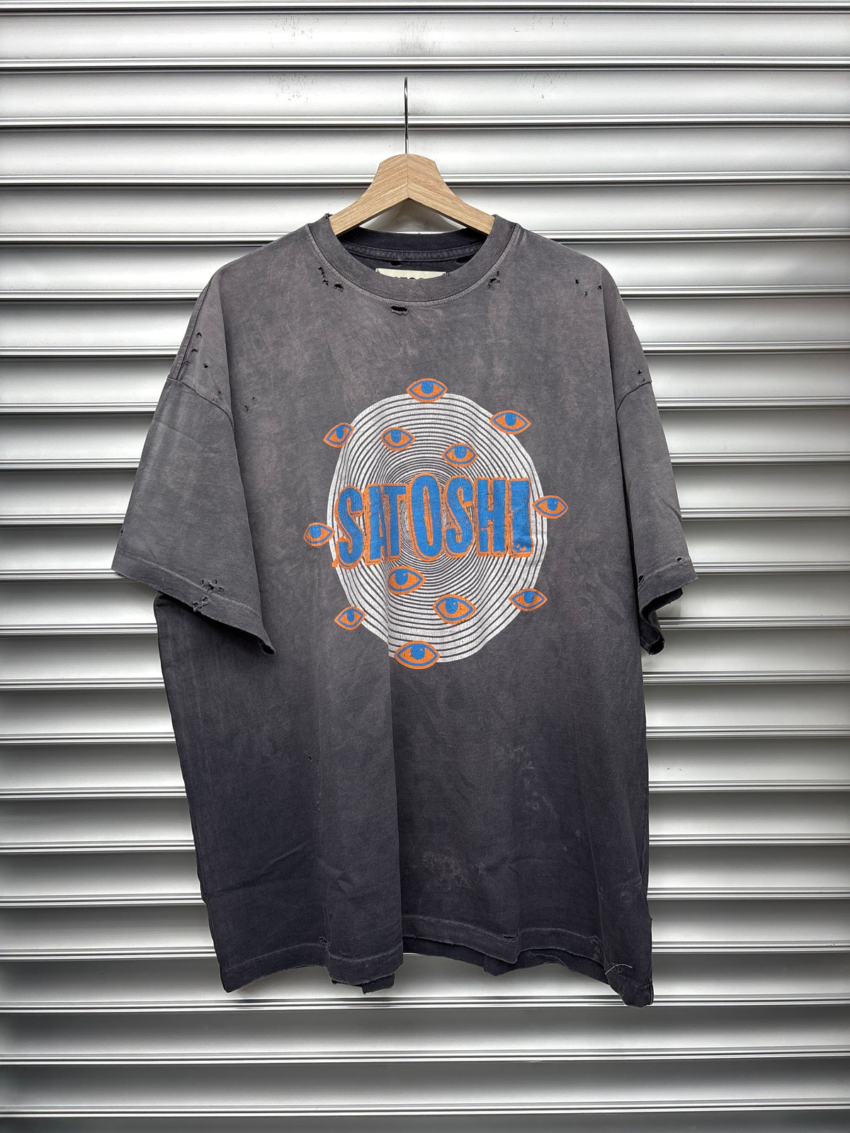 Satoshi Nakamoto Eye Spiral Tee - XXL**