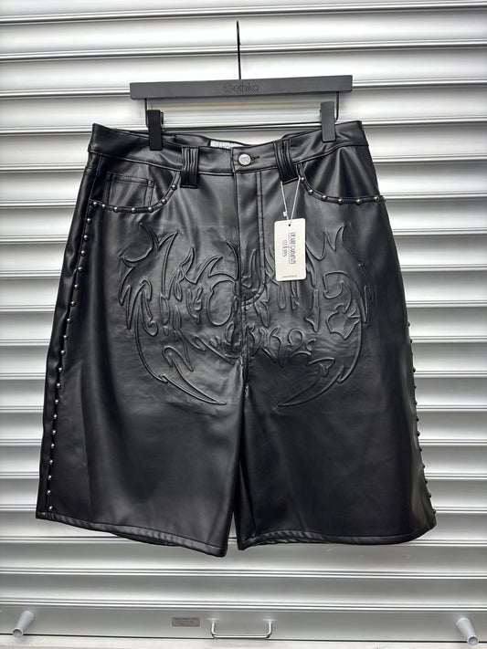 Vicaire Leather Shorts - 36