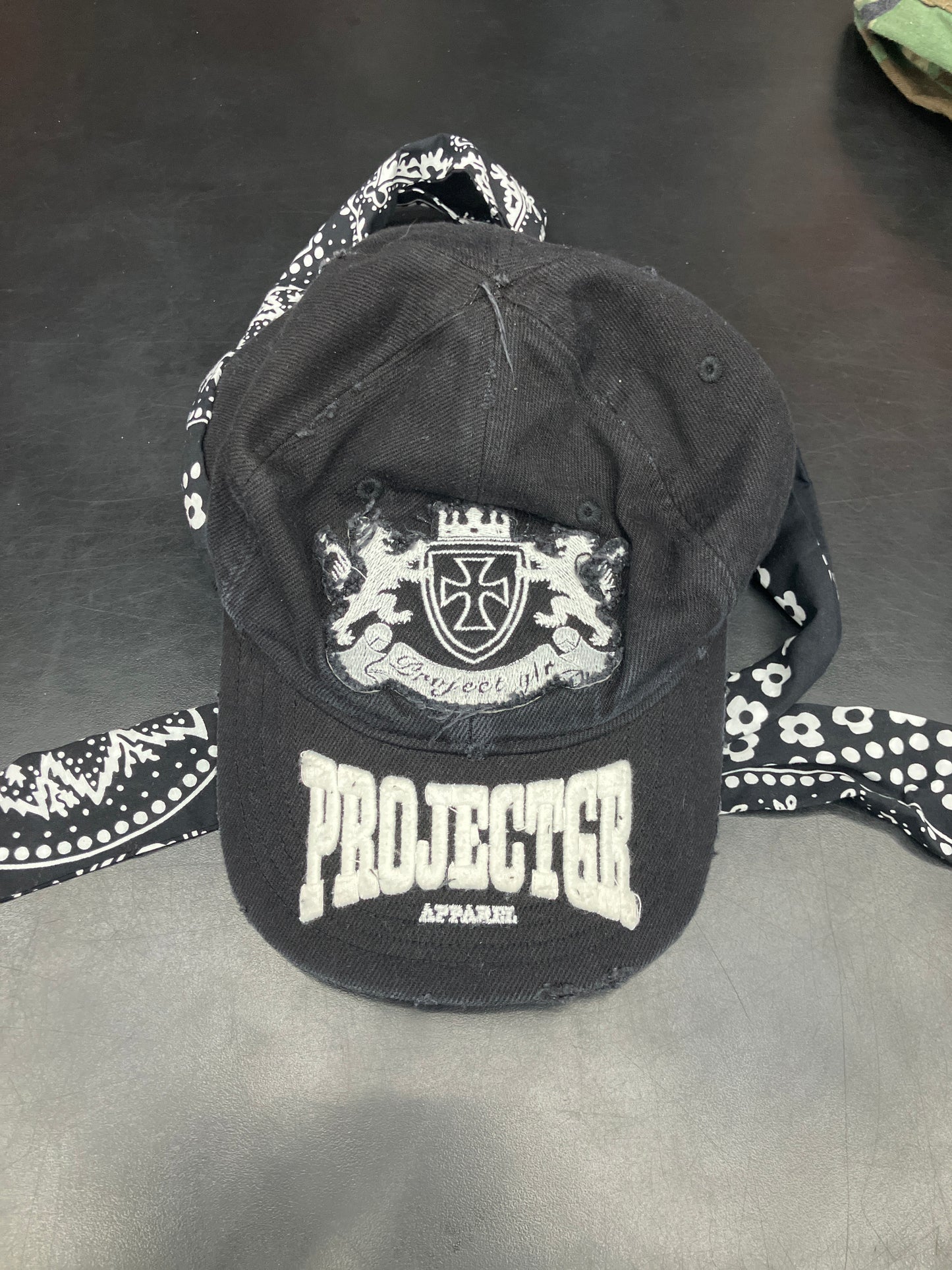 Project GR Black Bandana Cap