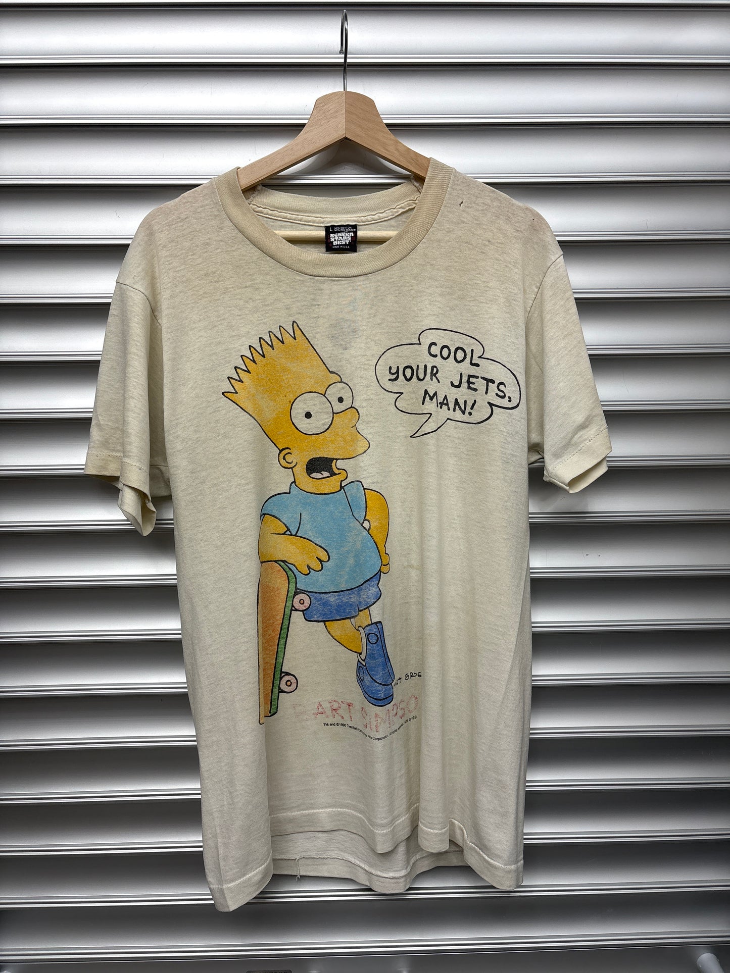 Vintage Bart Cool Your Jets Tee - L
