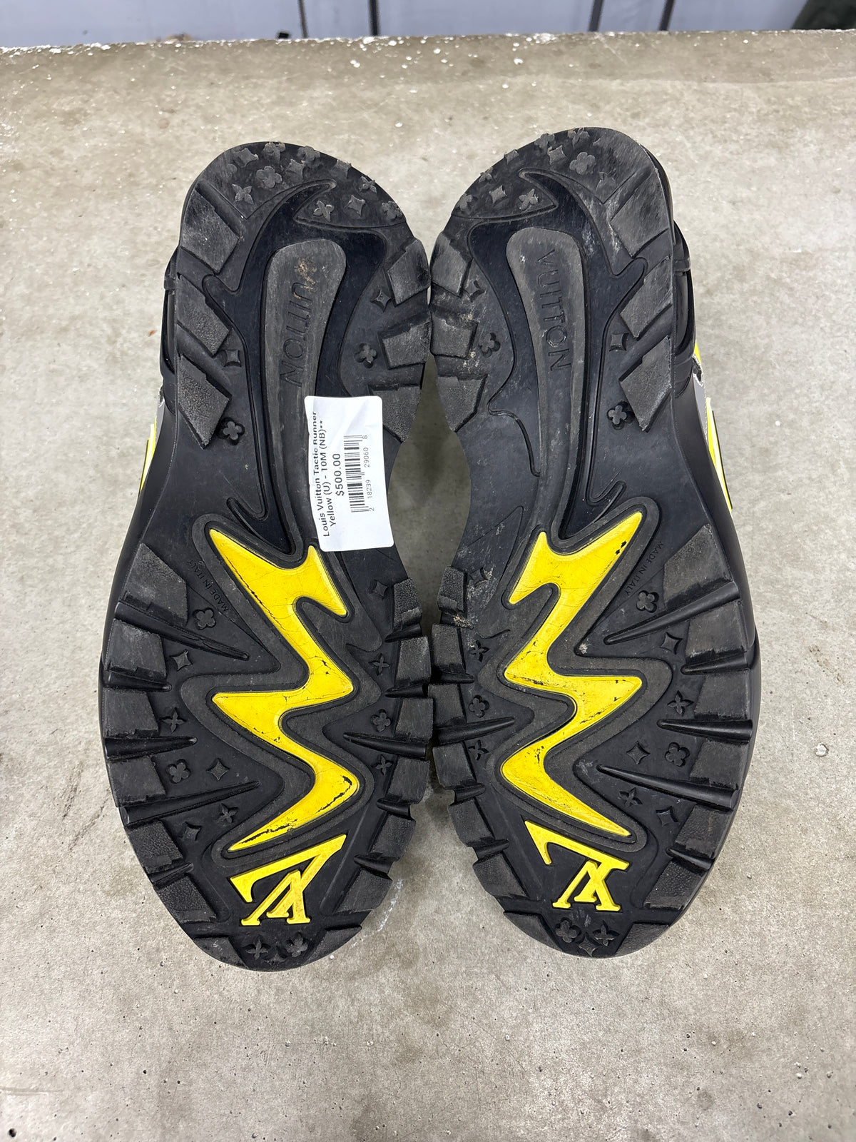 Louis Vuitton Tactic Runner Yellow (U) - 10M (NB)**