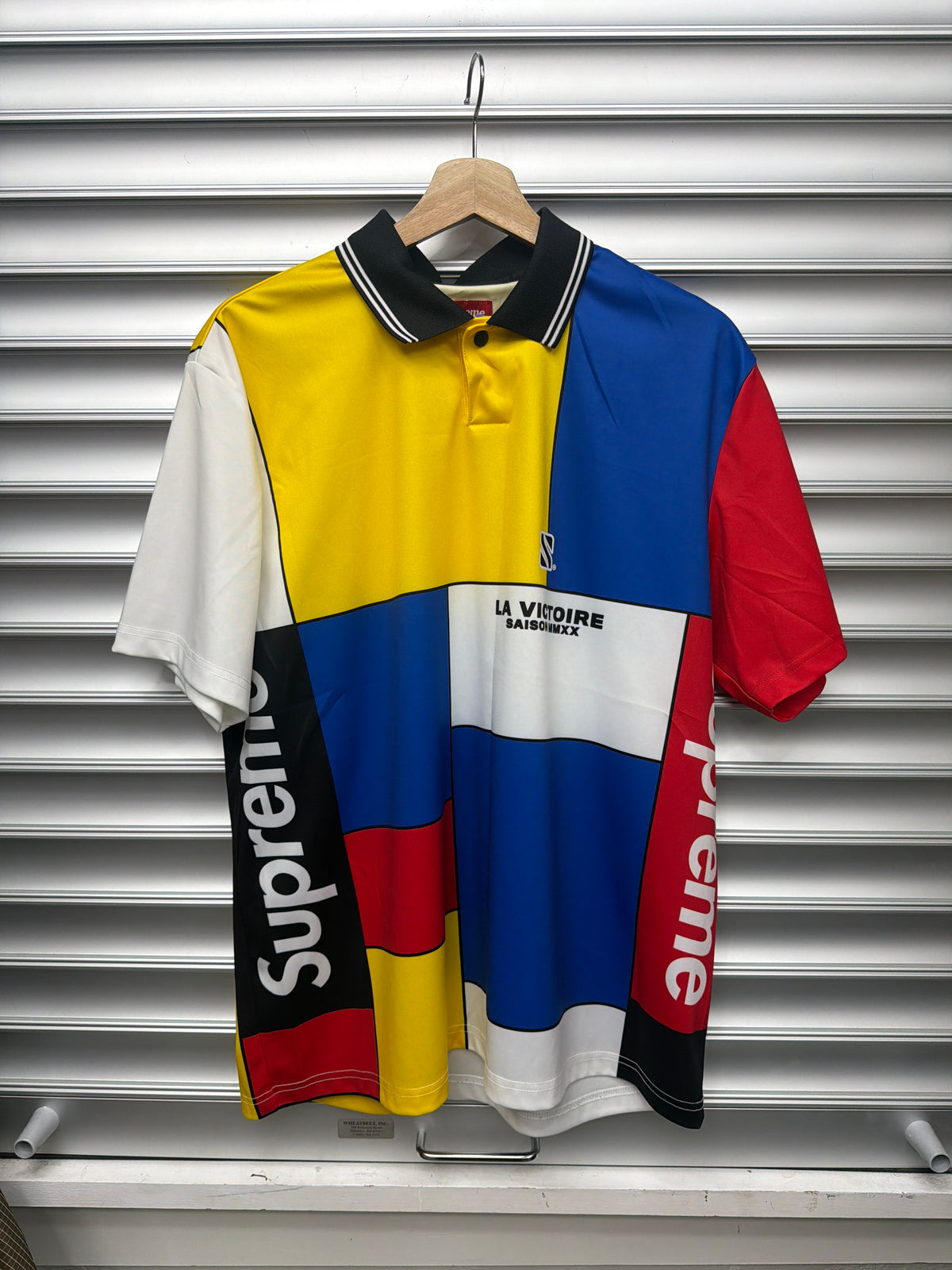Supreme Nylon Color Block Polo - M**