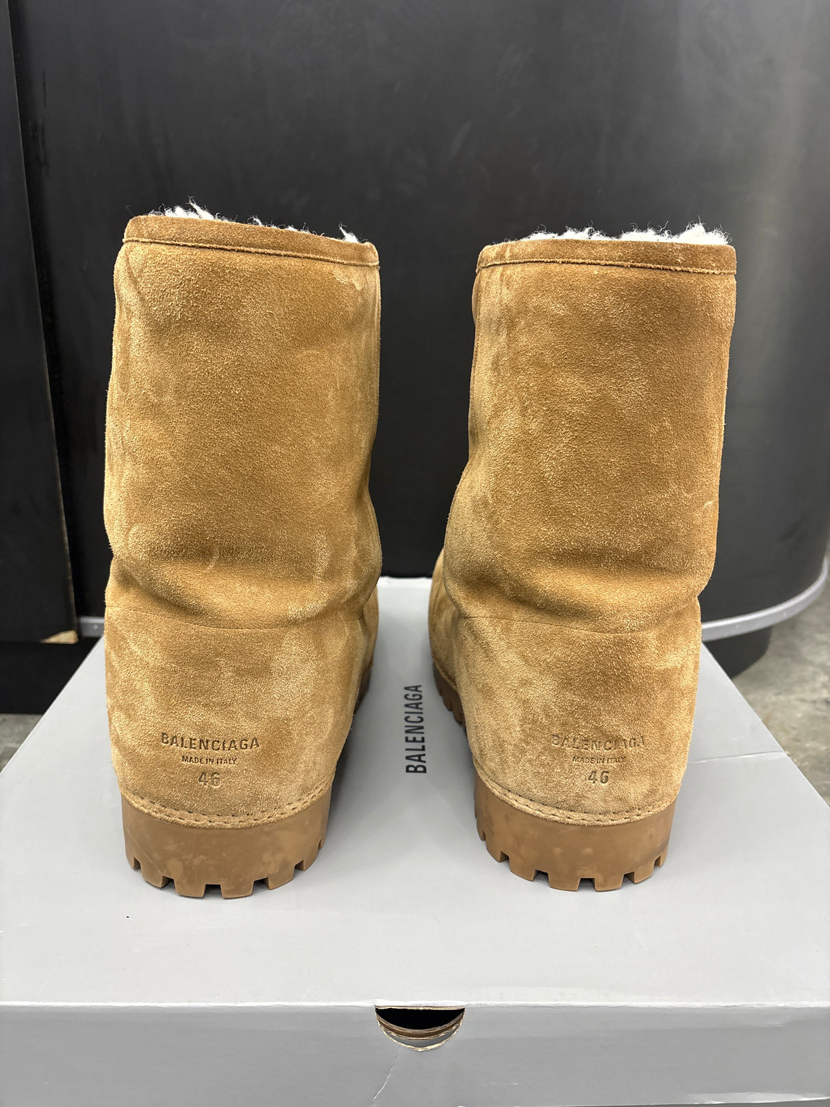 Balenciaga Alaska Boot Brown Mid (U) - 46(13)**