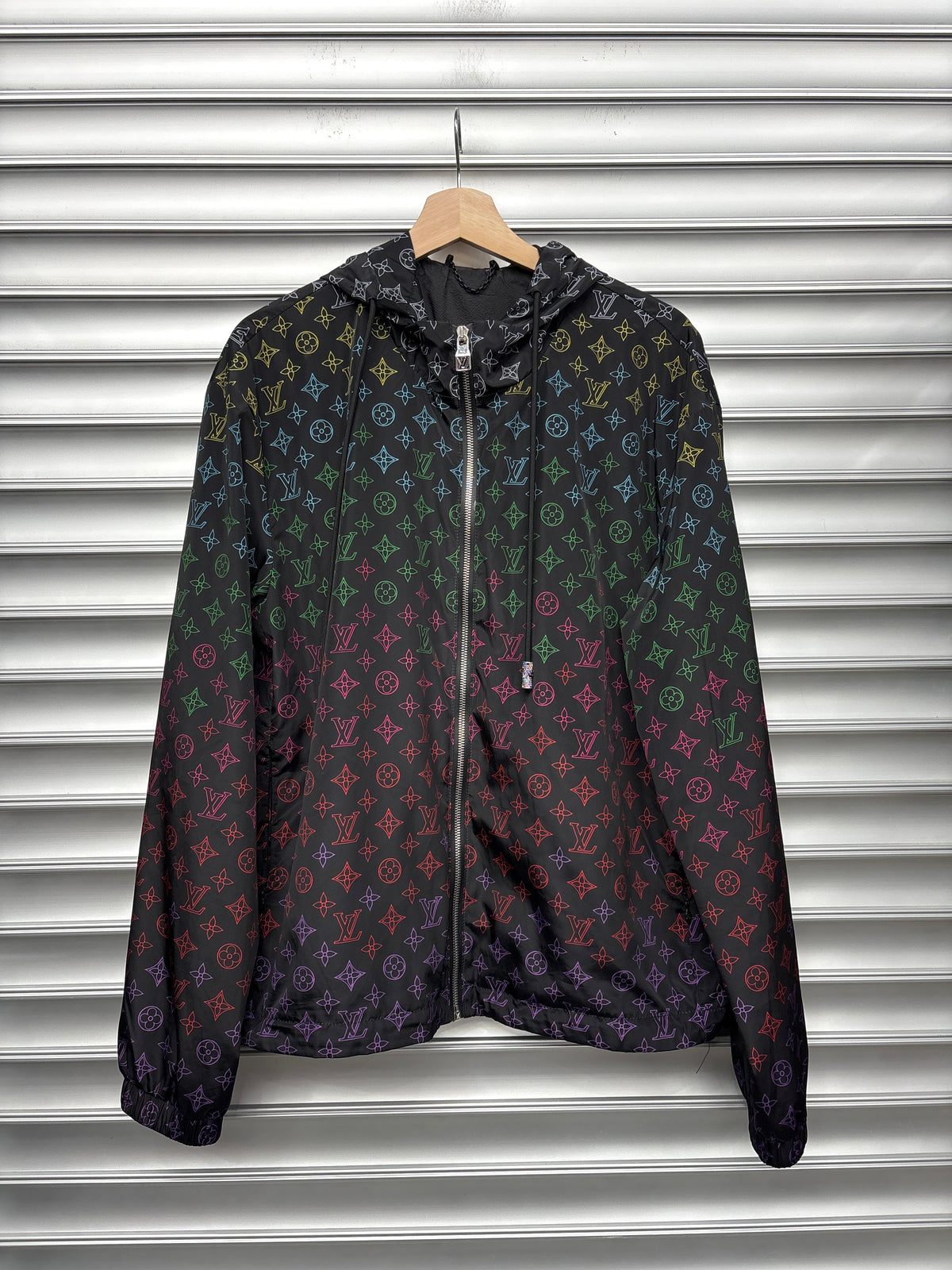 Louis Vuitton Multi Color Nylon Windbreaker - 48 **