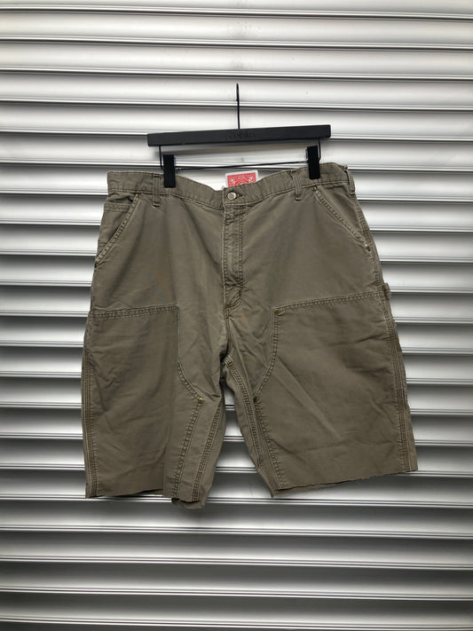 Vintage Carhartt Double Knee Shorts Brown - 42