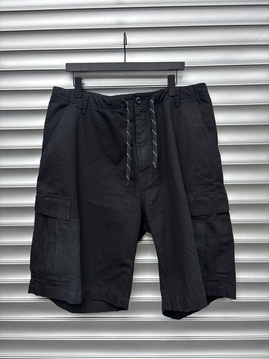 Balenciaga Black Cargo Shorts - L