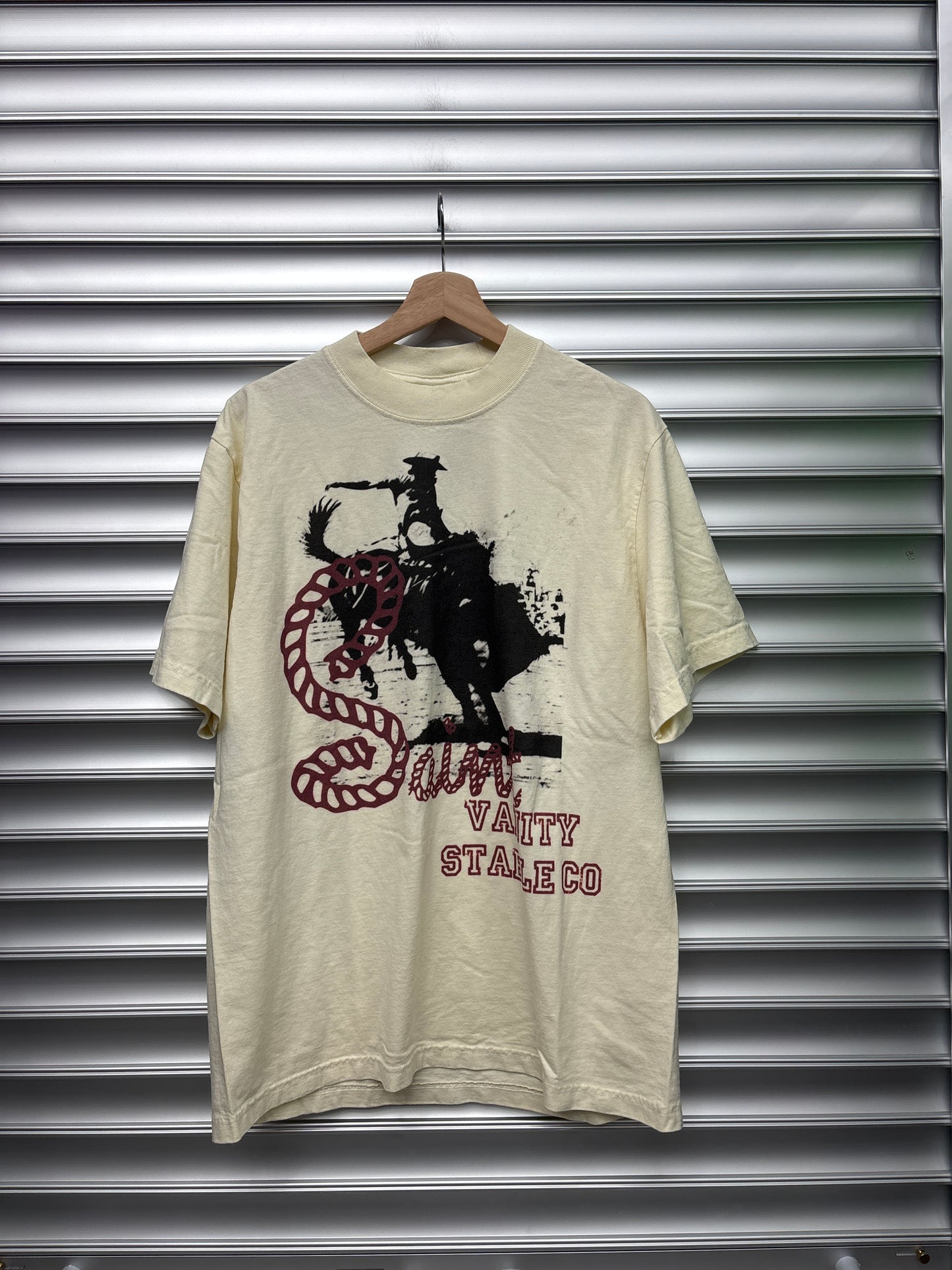 Saint Vanity Cowboy Tee - M