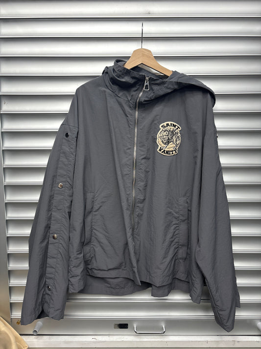 Saint Vanity Grey Track Jacket**